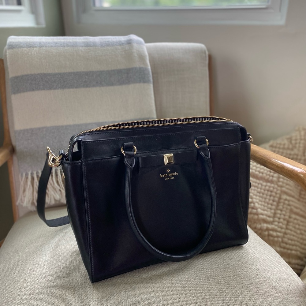 Kate Spade Black Satchel Bag